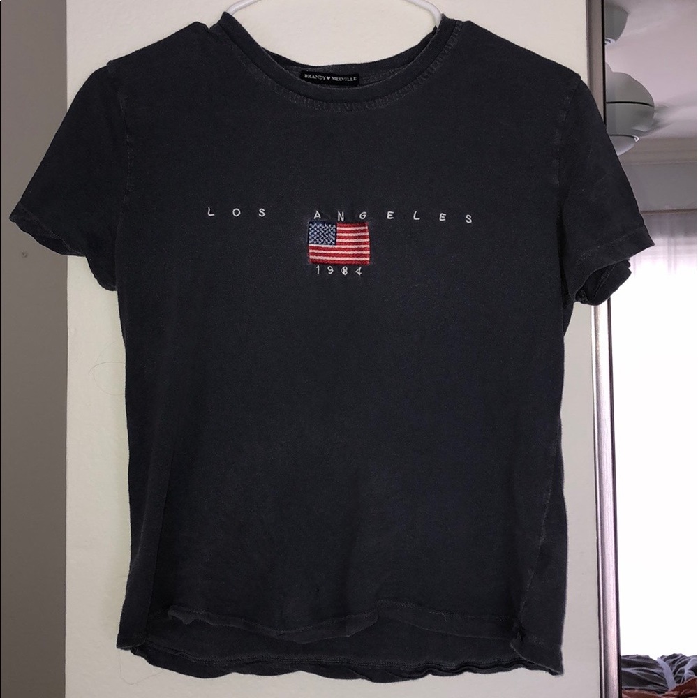 Brandy Melville navy blue t-shirt